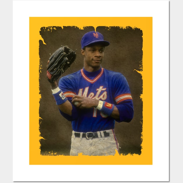 Darryl Strawberry in New York Mets Wall Art by PESTA PORA